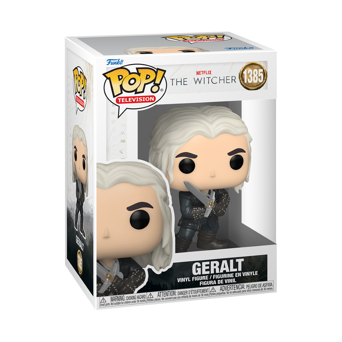Figurine Funko Pop Netflix The Witcher 1385 Geralt