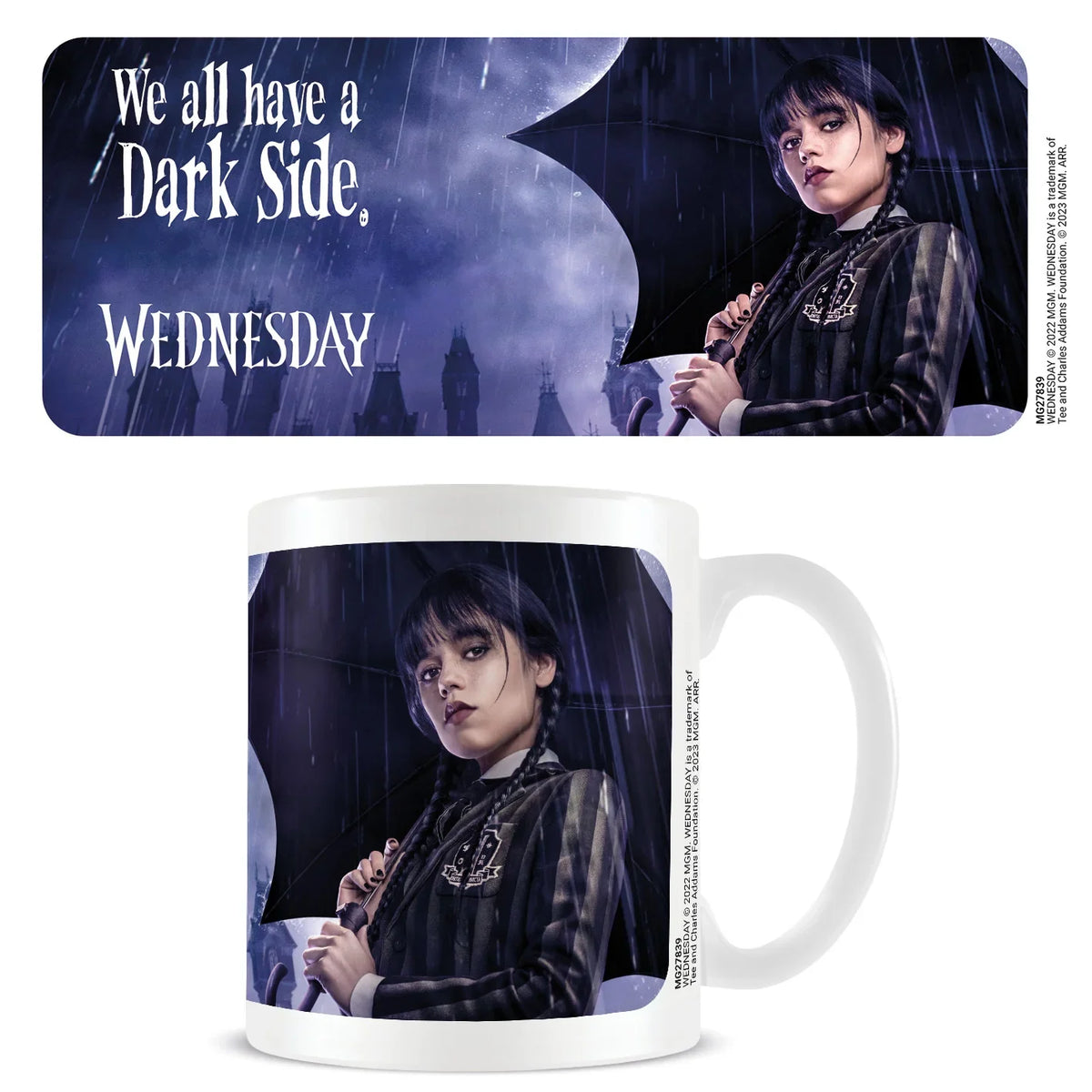 Mug Mercredi Dark Side 315ml Céramique - Pyramid