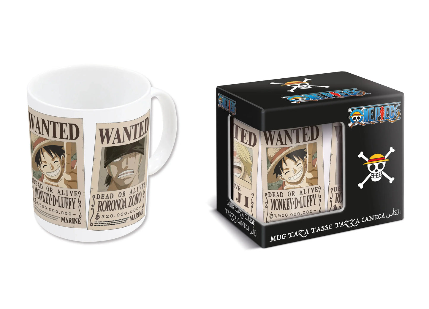 ONE PIECE - Wanted - Mug céramique 325ml