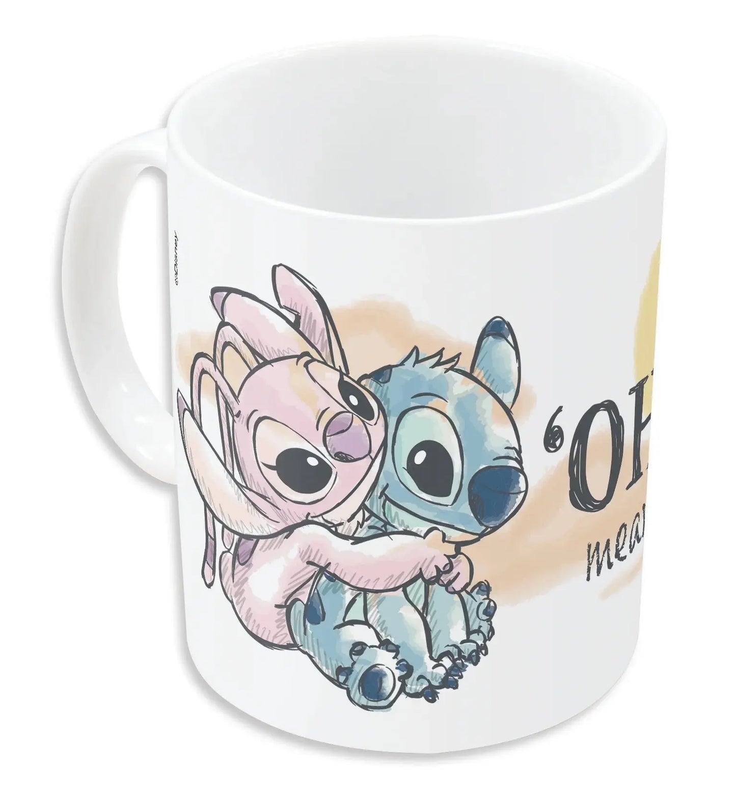 STITCH & ANGEL - Ohana - Mug céramique 325ml