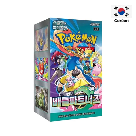 Pokémon : Display x30 Booster SV9 Scarlet & Violet Battle Partners - KR Coréen