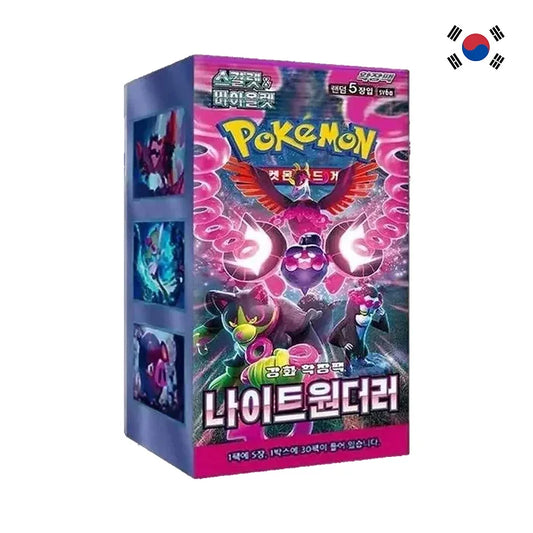 Pokémon : Display x30 Booster SV6A Scarlet & Violet Night Wanderer - KR Coréen
