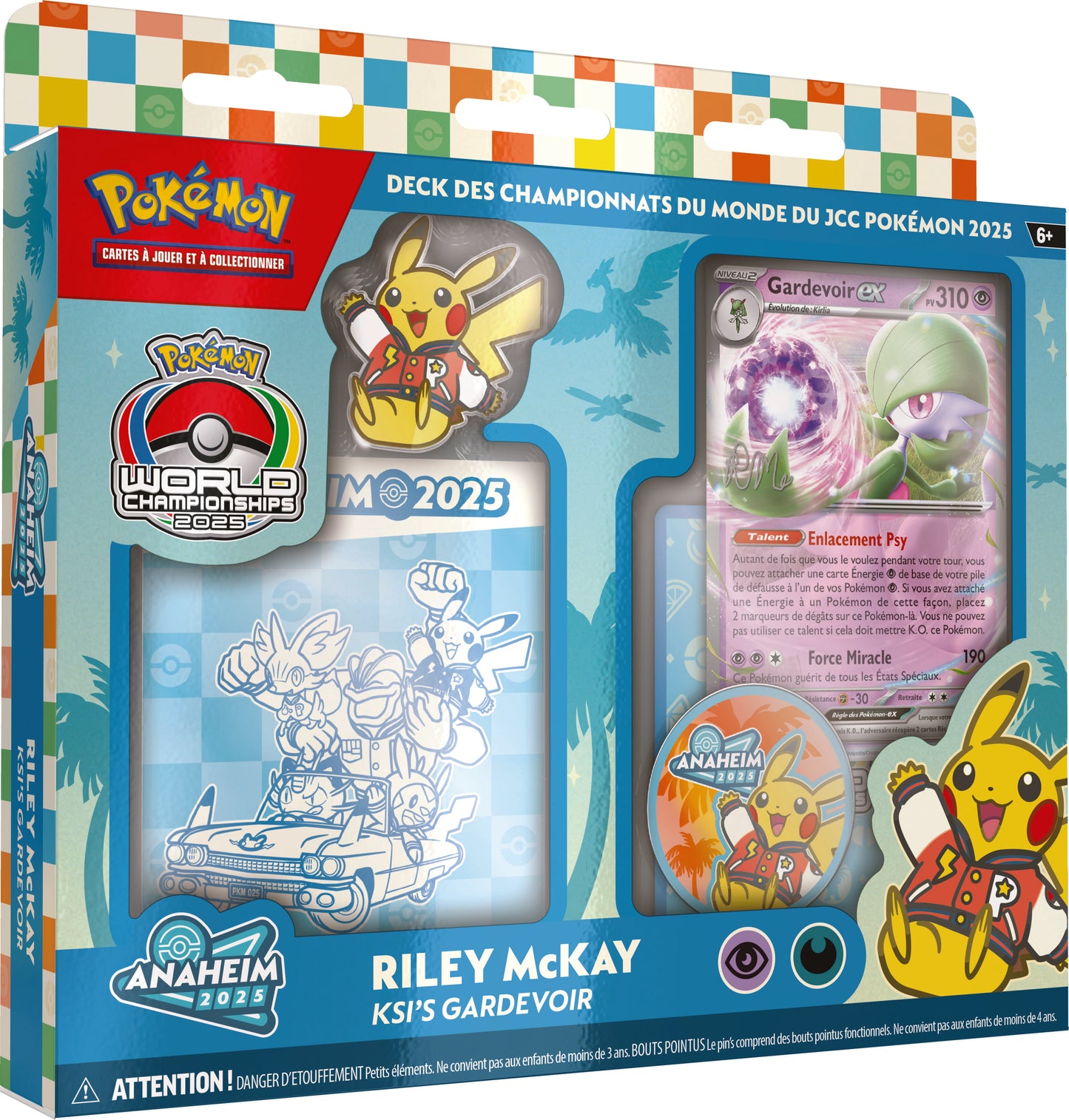 Pokémon JCC : Decks des Championnats du Monde 2025 - FR (1x deck aléatoire)