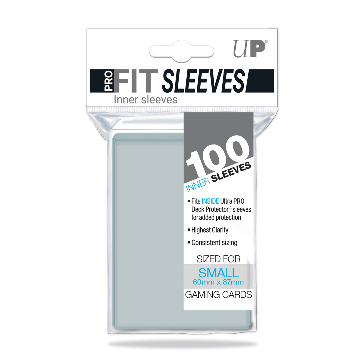 Ultra Pro : Pro Fit Sleeves Taille Small 60 x 87 mm - Paquet de 100