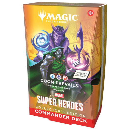 Magic: The Gathering - Collector's Edition Commander Deck Marvel Super Heroes - Doom Prevails - UK