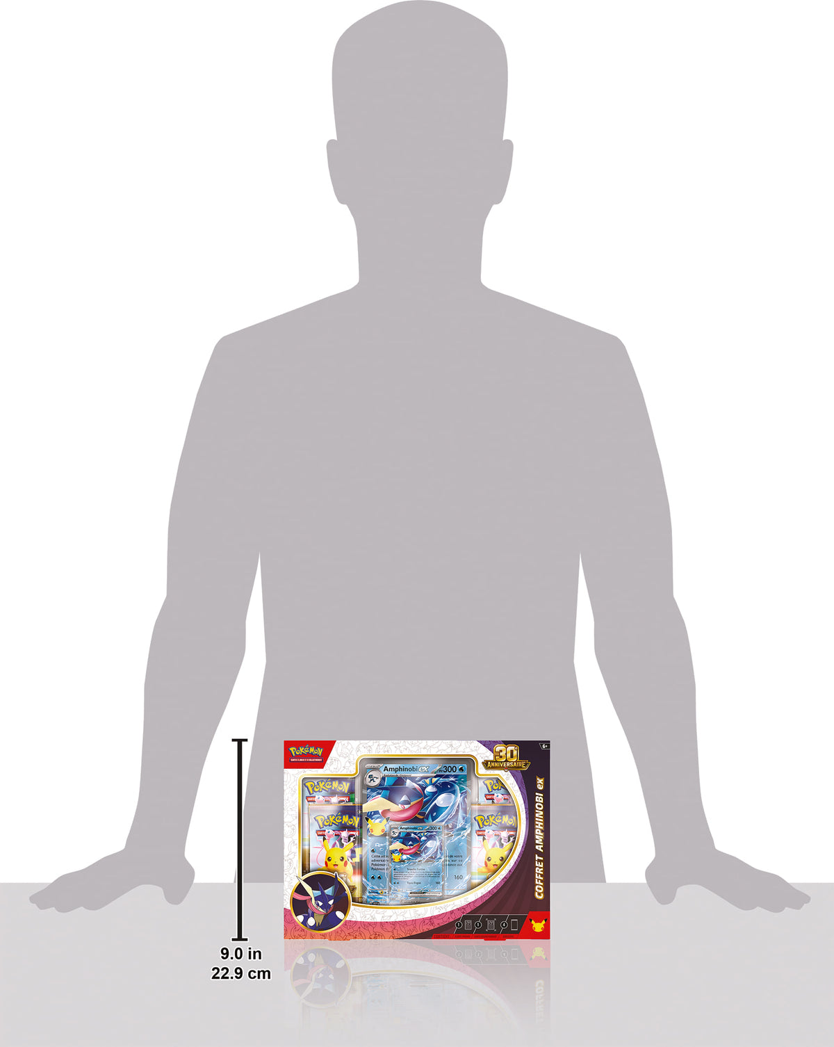 Pokémon JCC : Coffret 30 ans Amphinobi-EX - FR