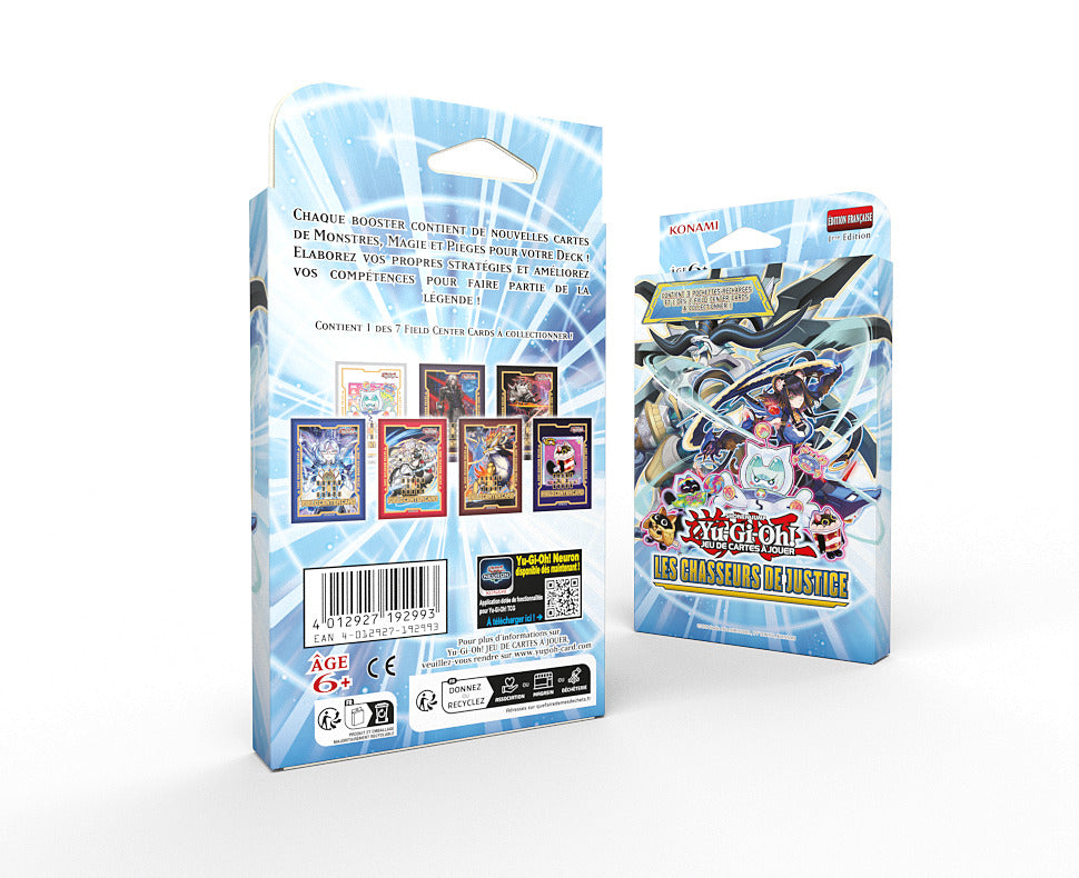 Yu-Gi-Oh! Pack de 3 Boosters Les Chasseurs de Justice (Blister cartonné) FR