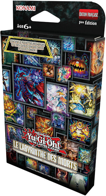 Yu-Gi-Oh! Pack de 3 Boosters Labyrinthe des Morts - FR