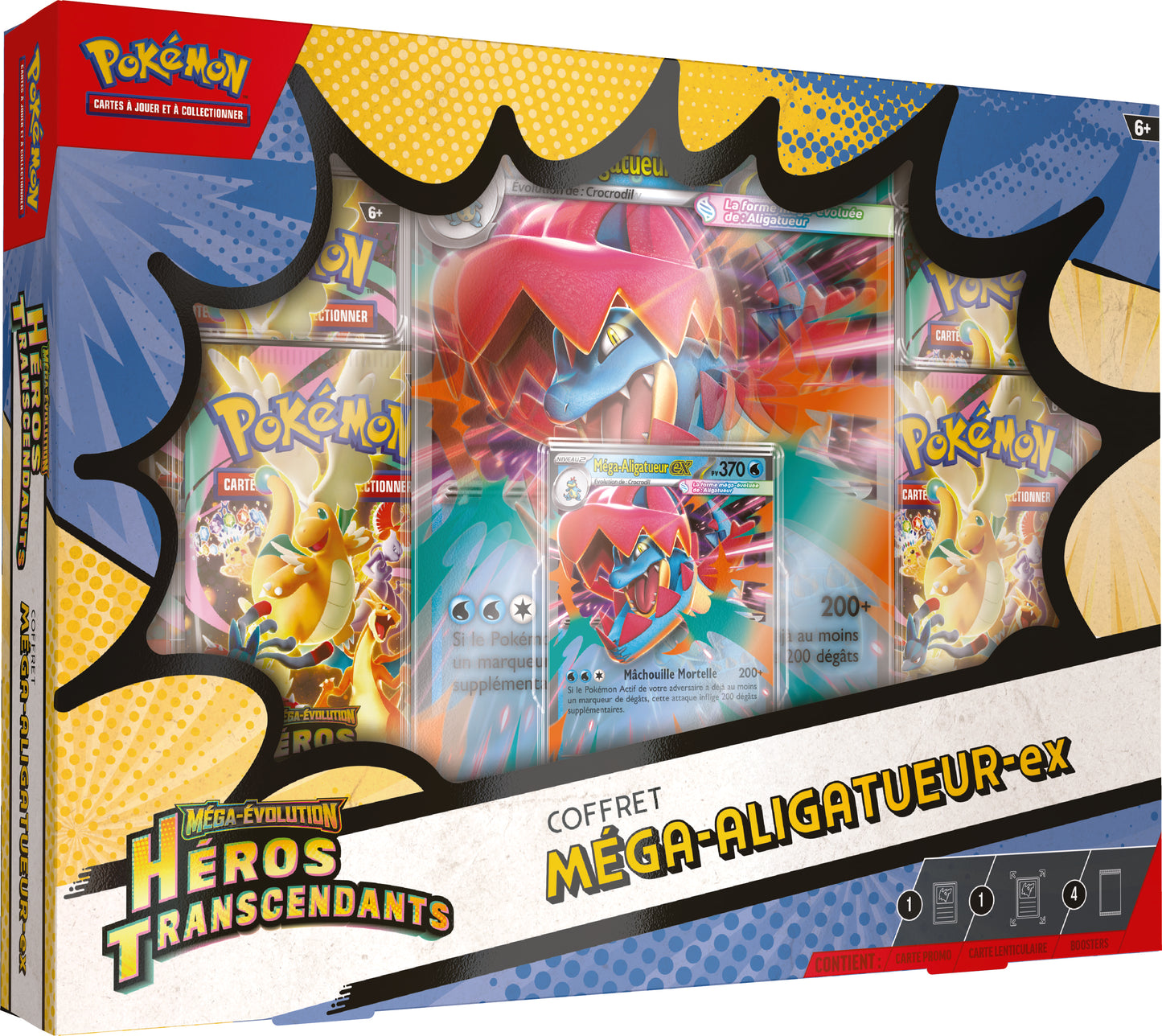 Pokémon JCC : Coffret Ex Méga-Evolution M2.5 Héros Transcendants (1x Coffret Aléatoire) - FR