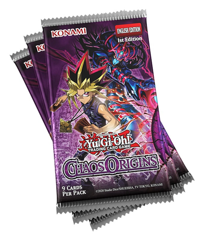 PRECOMMANDE - Yu-Gi-Oh! Pack de 3 Boosters (Boite cartonnée) Chaos Origins - FR
