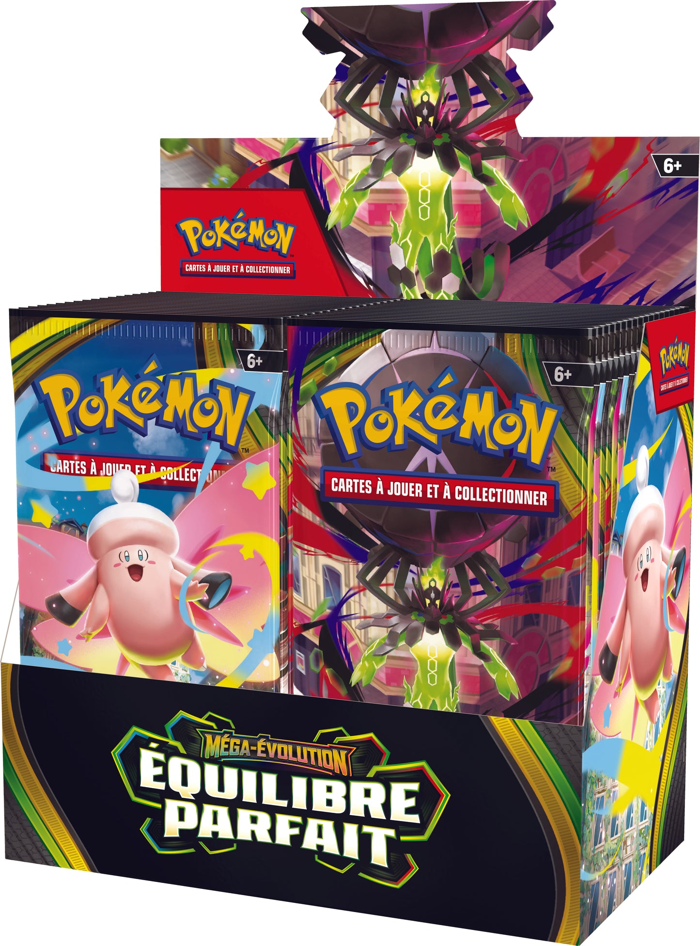 PRÉCOMMANDE - Pokémon JCC : Display x36 Booster ME03 Méga-Évolution Équilibre Parfait - FR