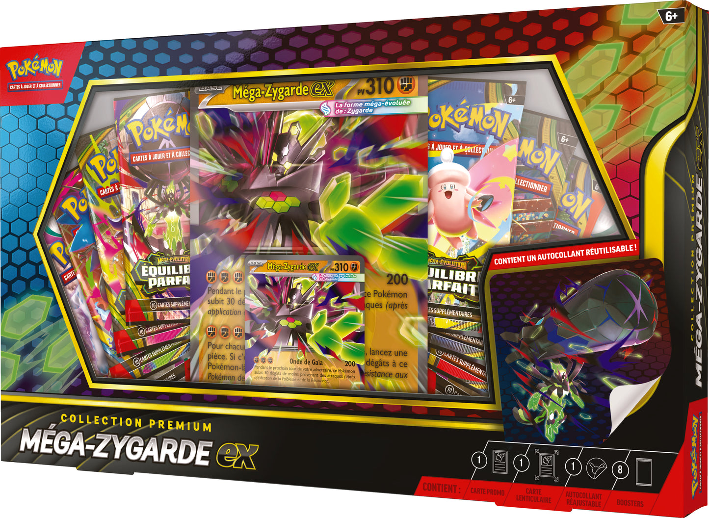Pokémon JCC : Coffret Collection Premium  Méga-Zygarde EX - FR