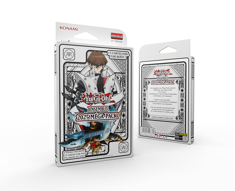 Yu-Gi-Oh! Boite 2025 Méga-Pack Tin FR