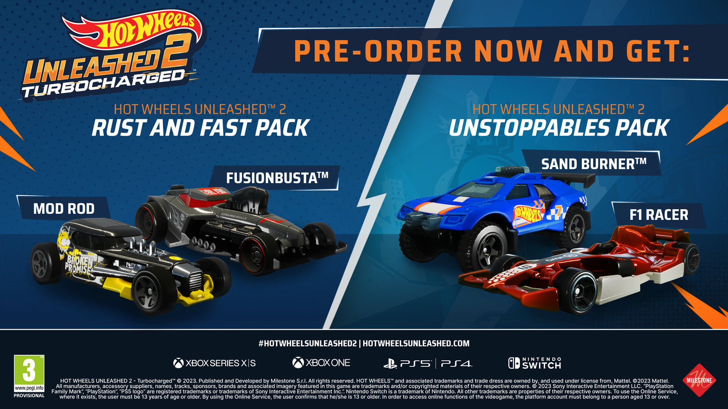 Hot Wheels Unleashed 2 Turbocharged Day One Edition Playstation 5 PS5