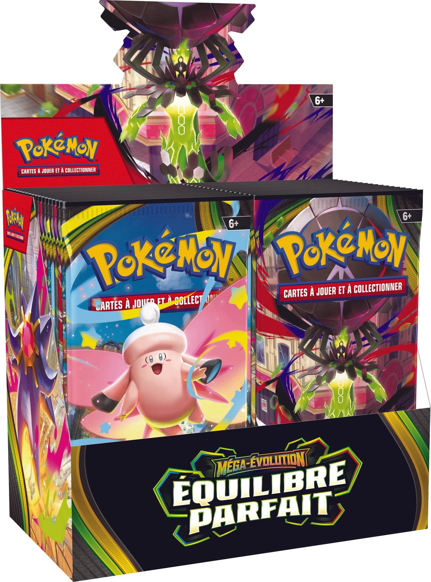 PRÉCOMMANDE - Pokémon JCC : Display x36 Booster ME03 Méga-Évolution Équilibre Parfait - FR