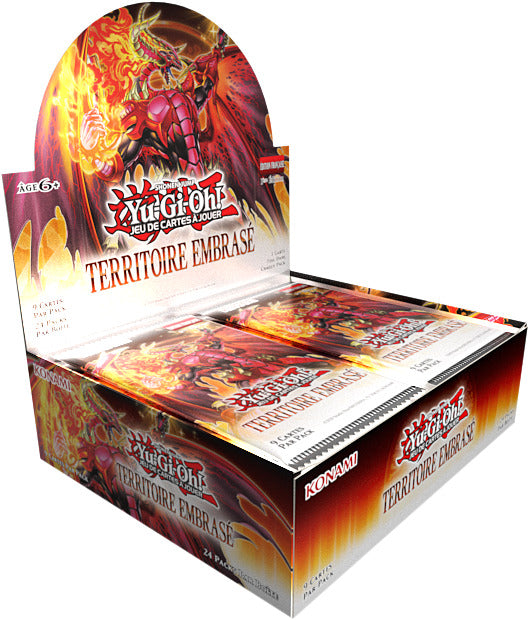 Yu-Gi-Oh! Display 24 Boosters Territoire Embrasé - FR