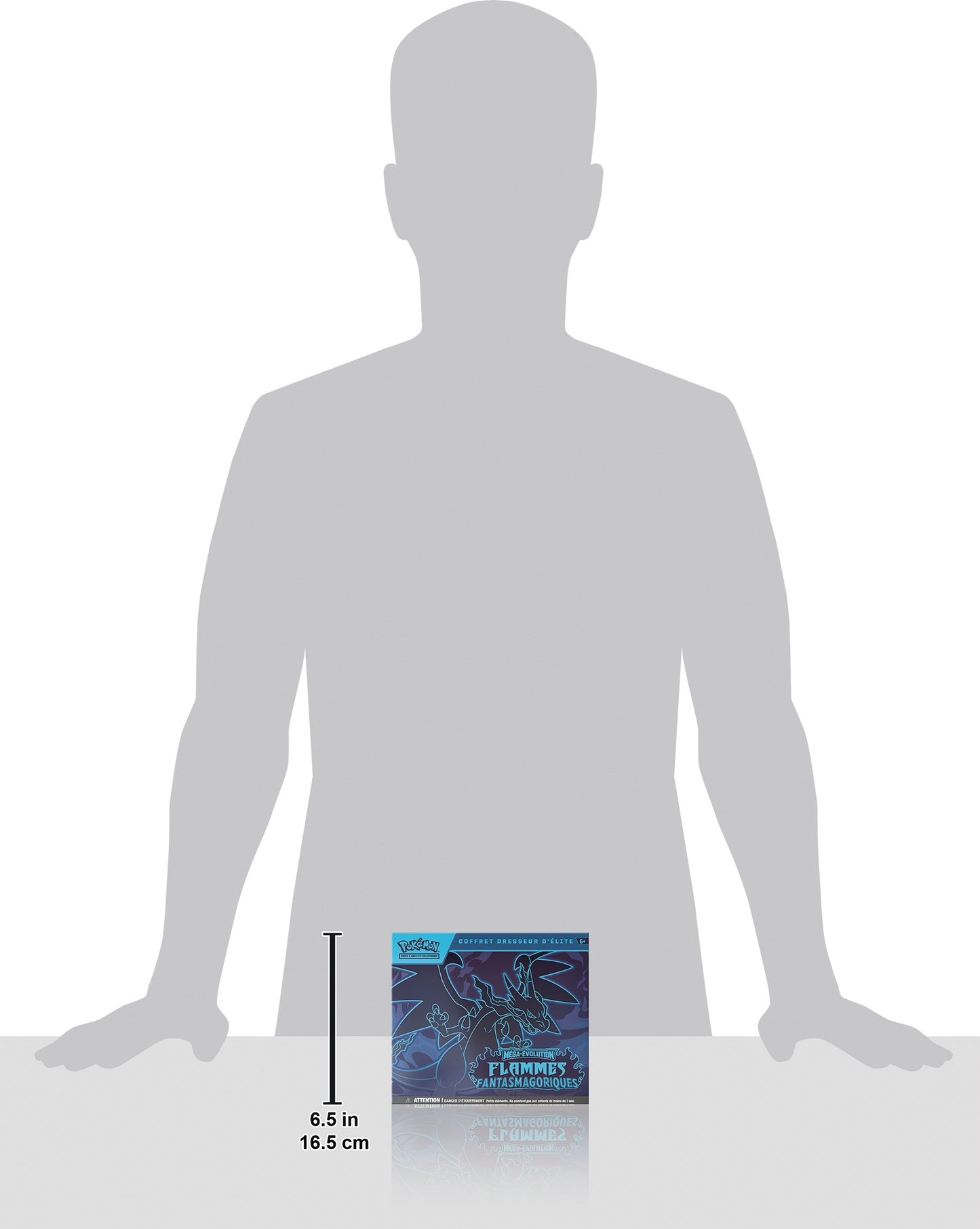 Pokémon JCC : ETB Coffret Dresseur d'Élite ME02 Méga-Évolution Flammes Fantasmagoriques FR