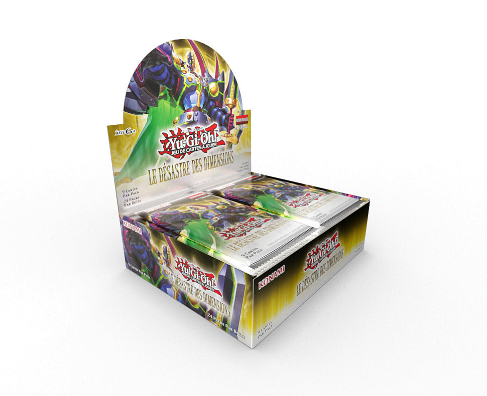 Yu-Gi-Oh! Display x 24 Boosters Le Désastre des Dimensions FR