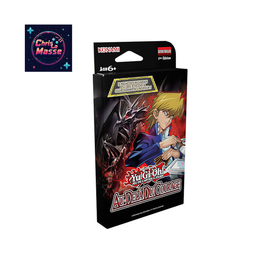 Yu-Gi-Oh! Pack de 3 Boosters (Boite cartonnée) Au-Delà du Courage - FR