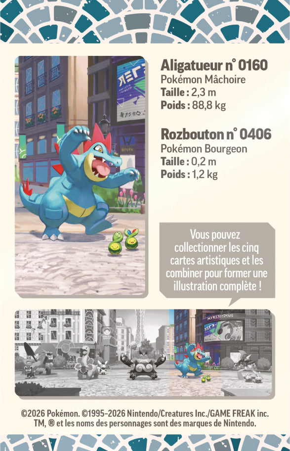 Pokémon JCC : Mini-Boites Mini Tins Méga-Évolution ME03 ME04 1x Boite Aléatoire FR