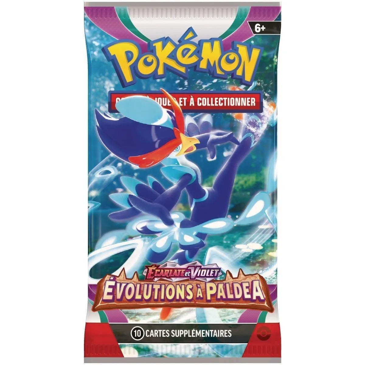 Pokémon JCC : Booster EV02 Ecarlate et Violet Évolutions à Paldea - FR