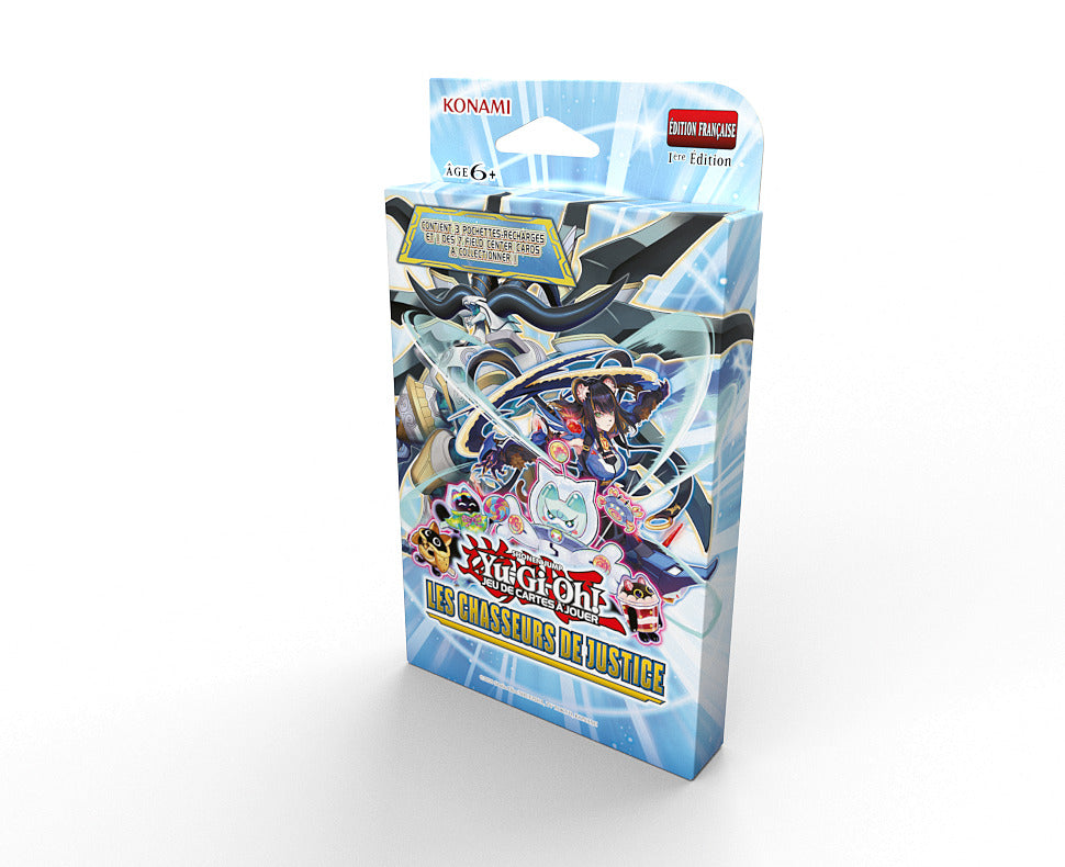 Yu-Gi-Oh! Pack de 3 Boosters Les Chasseurs de Justice (Blister cartonné) FR