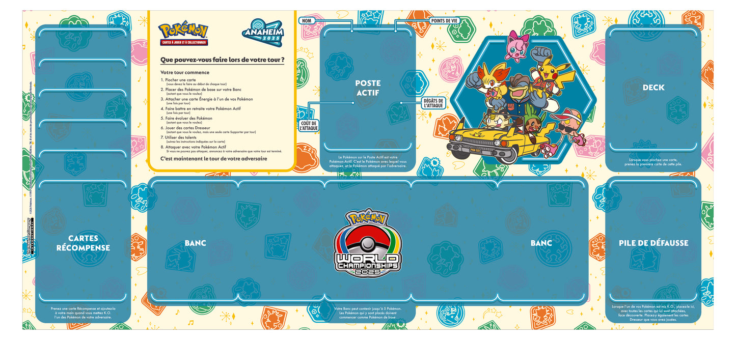Pokémon JCC : Decks des Championnats du Monde 2025 - FR (1x deck aléatoire)
