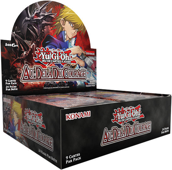 Yu-Gi-Oh! Display 24 Boosters Au-Delà du Courage - FR