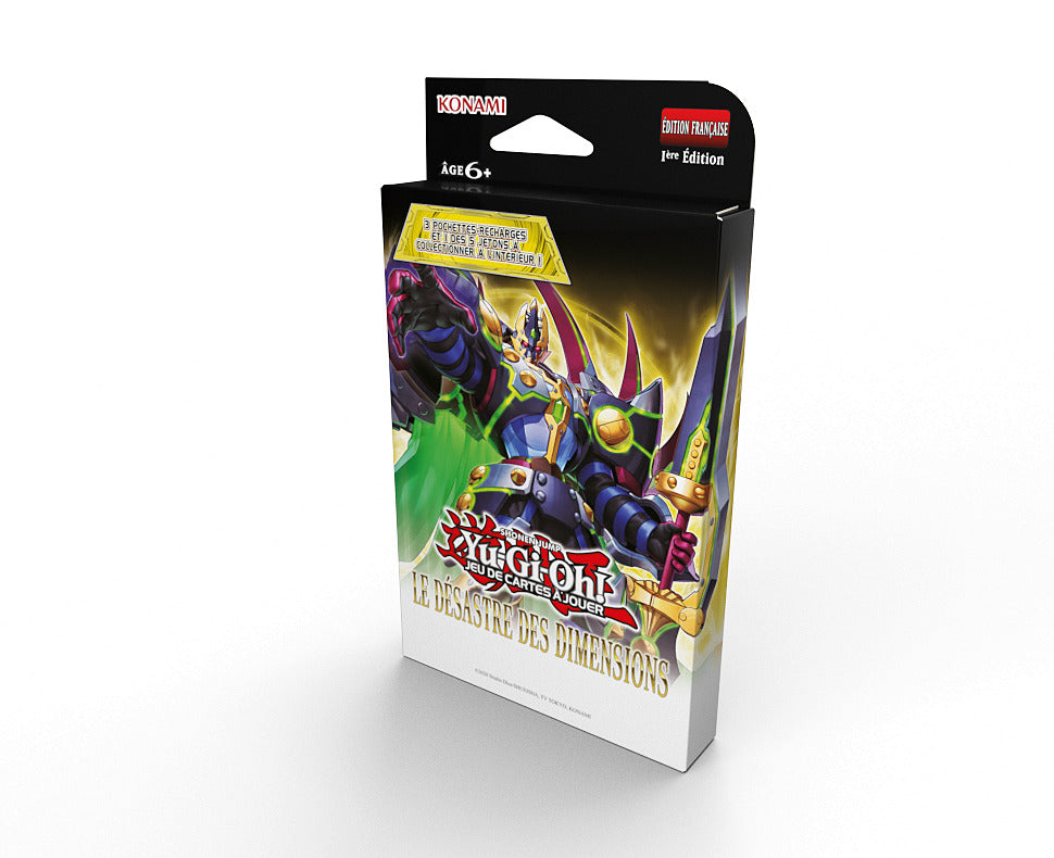 Yu-Gi-Oh! Pack de 3 Boosters Le Désastre des Dimensions FR.