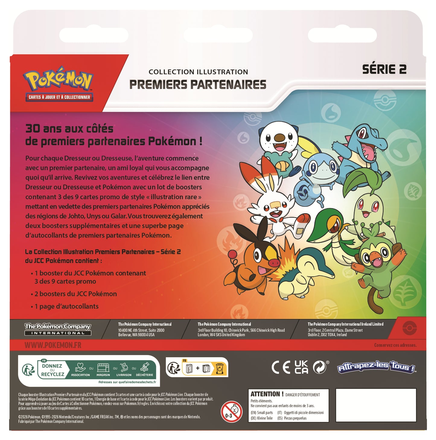 Pokémon JCC : Collection Illustration Premiers Partenaires - Série 2 - FR