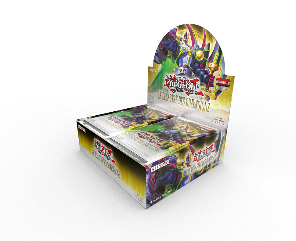 Yu-Gi-Oh! Display x 24 Boosters Le Désastre des Dimensions FR