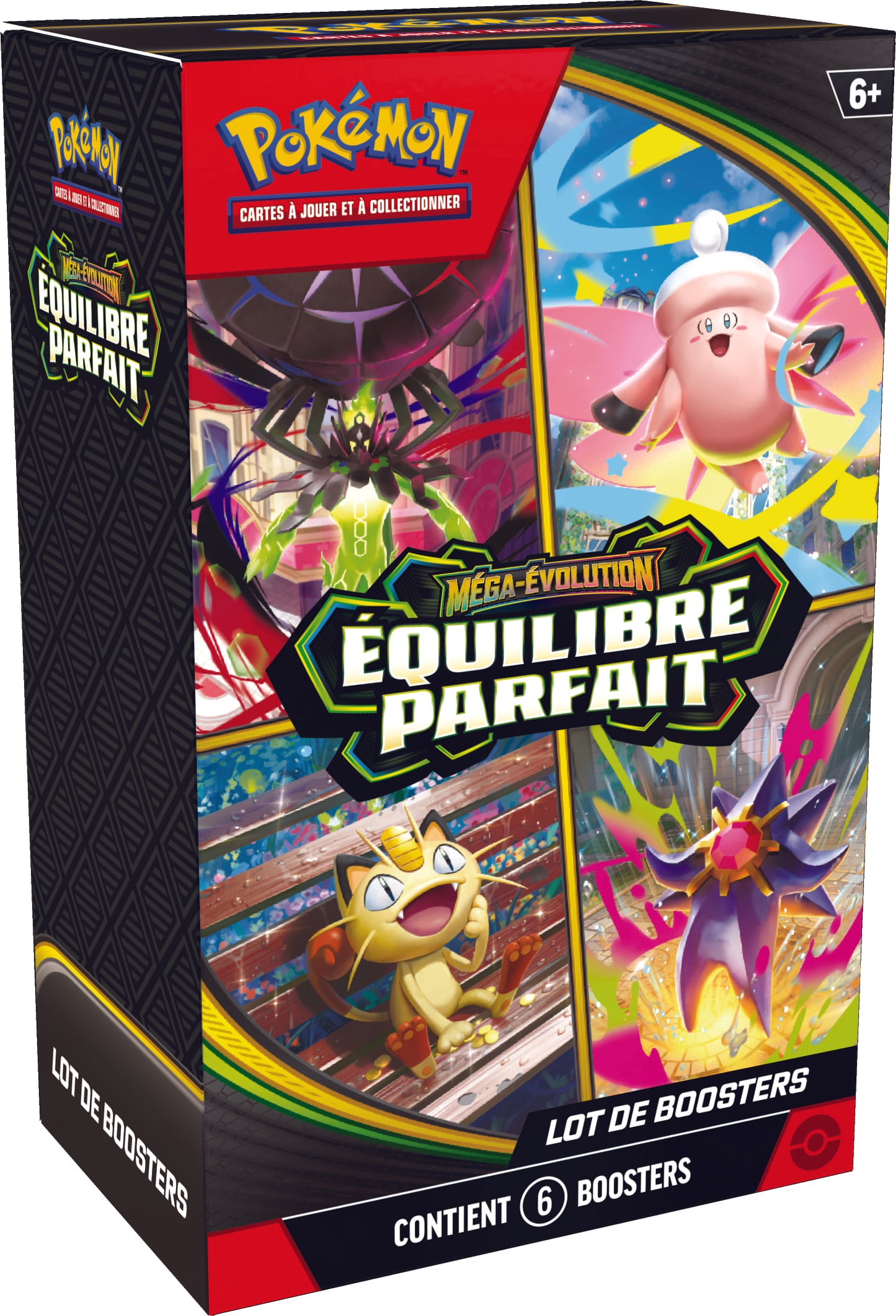 PRÉCOMMANDE - Pokémon JCC : Bundle 6 boosters ME03 Méga-Évolutio Équilibre Parfait - FR