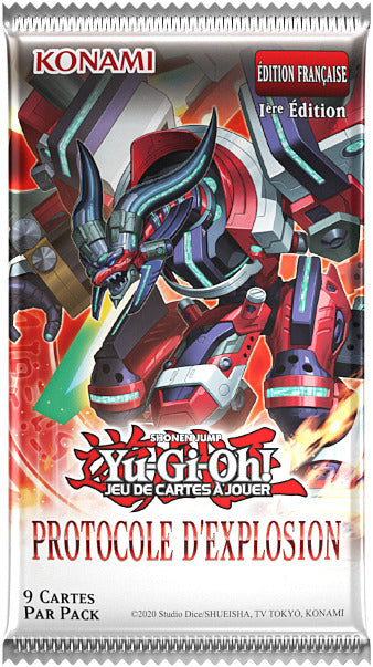 Yu-Gi-Oh!  Display de 24 Boosters Protocole d’Explosion - FR