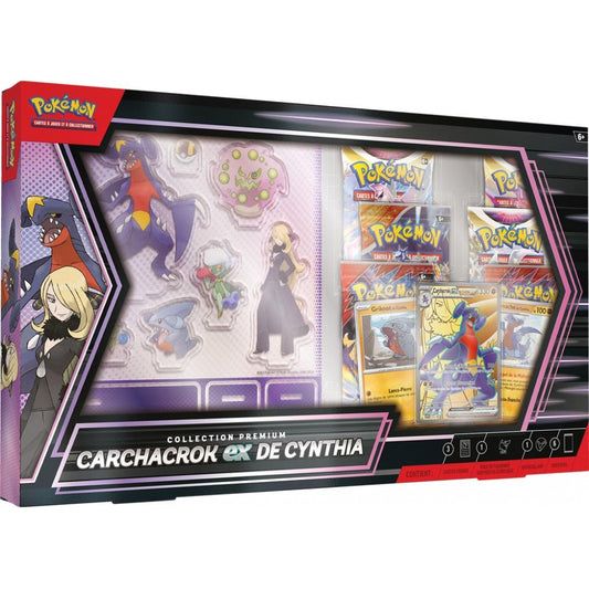 Pokémon JCC Collection Premium Carchacrok EX de Cynthia