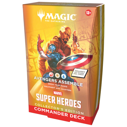 Magic: The Gathering - Collector's Edition Commander Deck Marvel Super Heroes - Avengers Assemble - UK