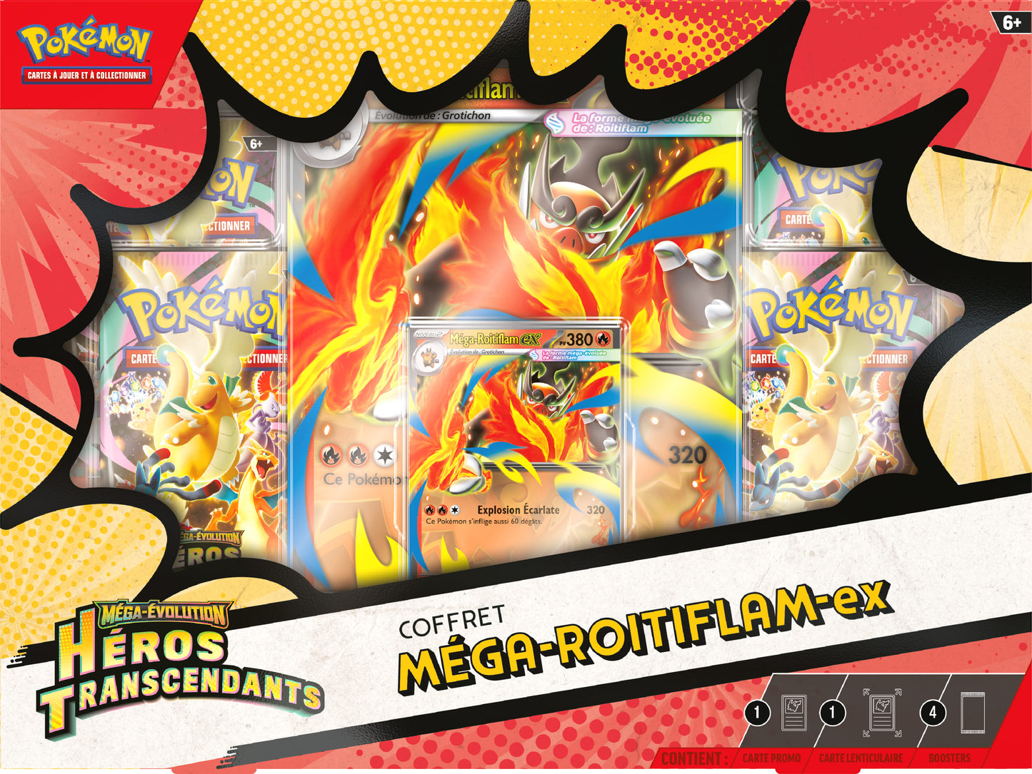 Pokémon JCC : Coffret Ex Méga-Evolution M2.5 Héros Transcendants (1x Coffret Aléatoire) - FR