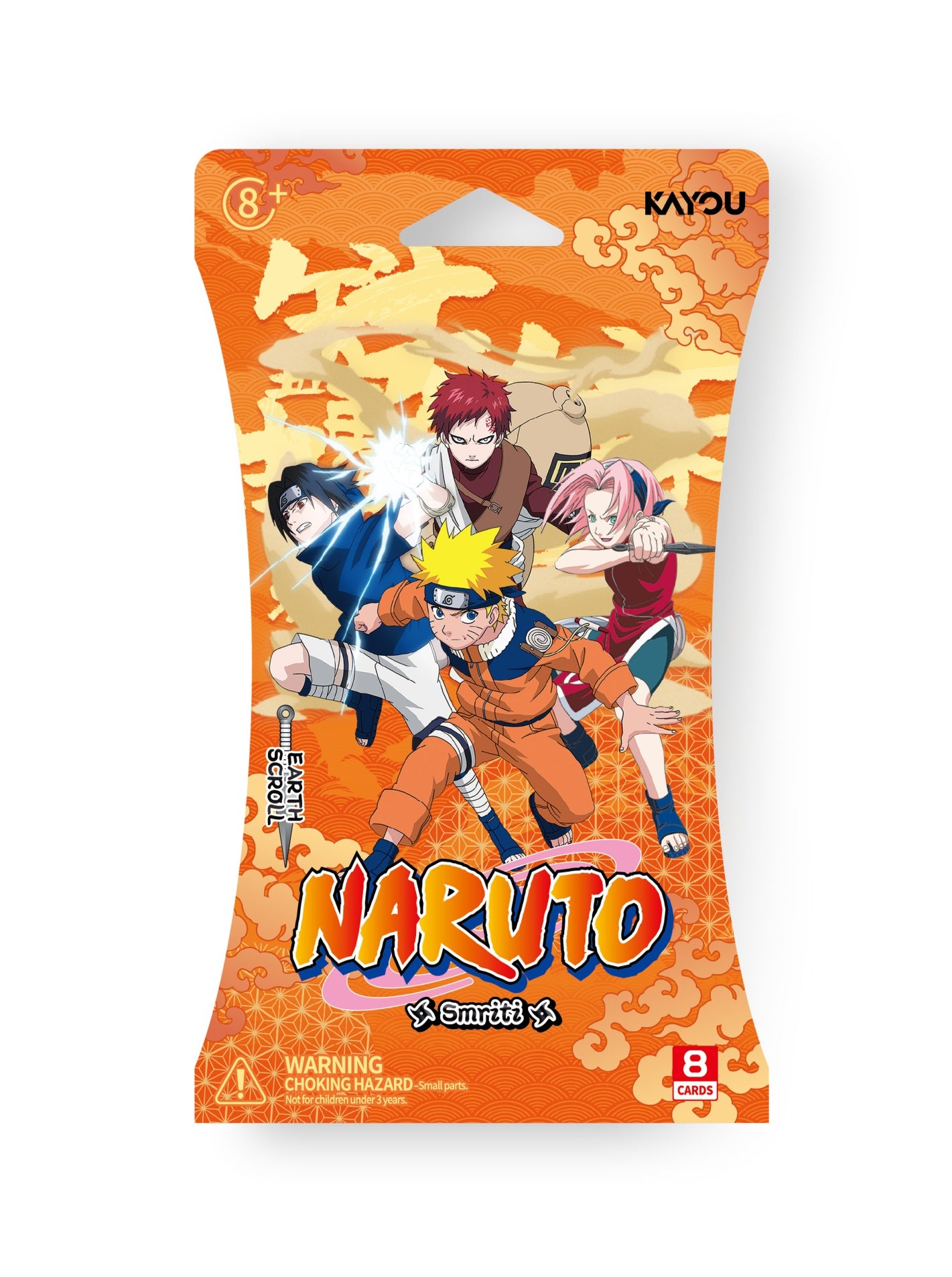 Naruto Smriti Collectible Cards Earth Scroll 001A-EMEA : Display de 24 boosters cartonnés - UK