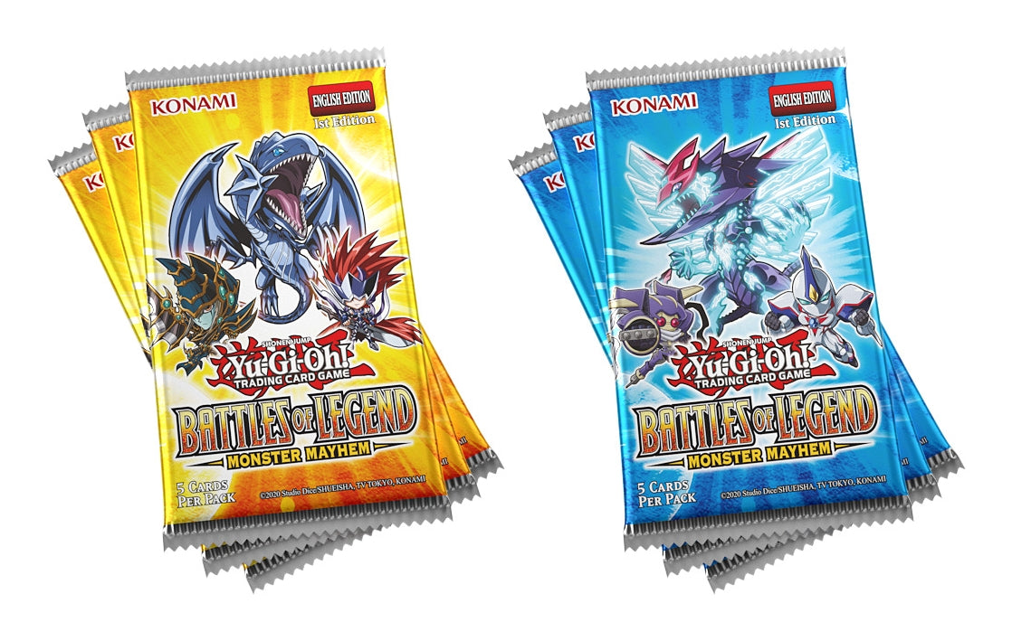 Yu-Gi-Oh! Pack de 3 Boosters Batailles de Légende : Le Tumulte des Monstres (Blister cartonné) FR