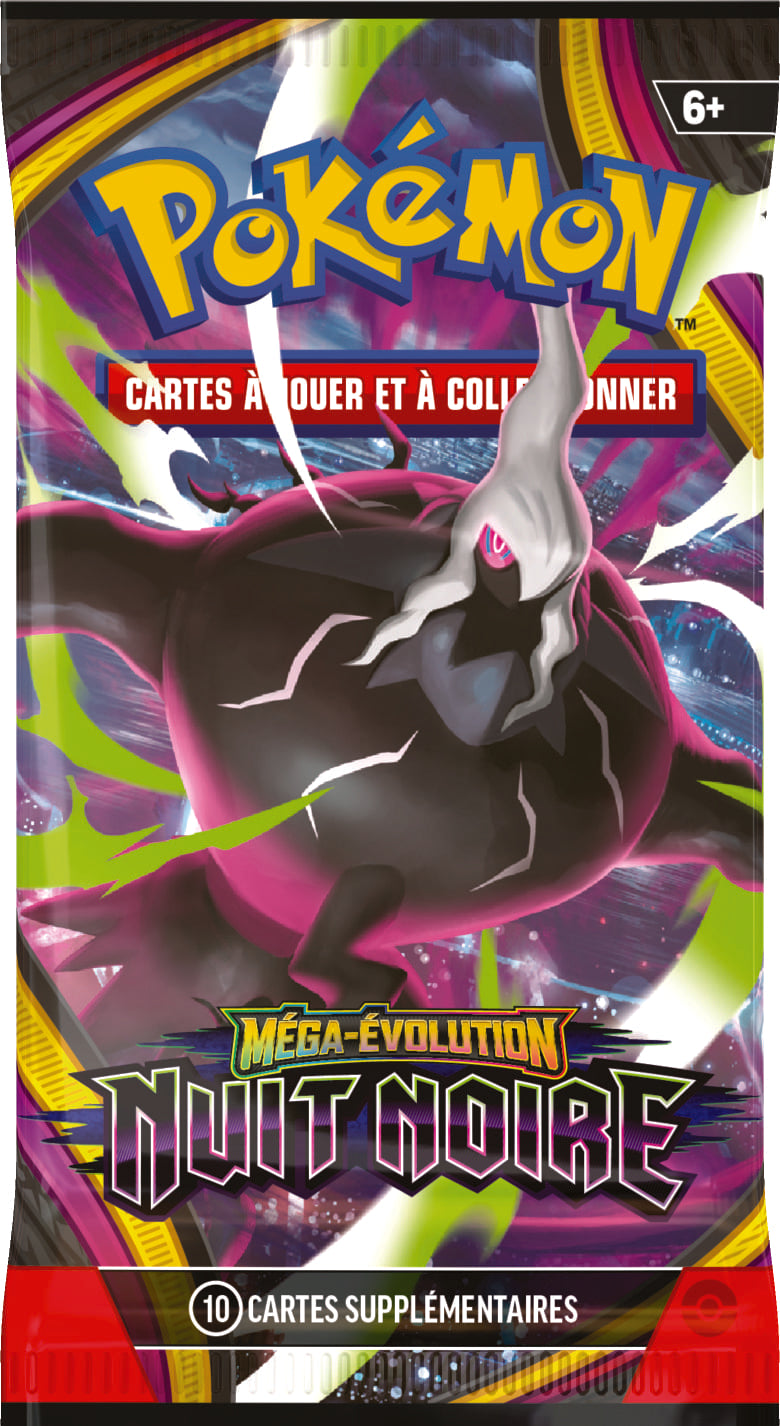 Pokémon JCC : Display x36 Booster ME05 Méga-Évolution Nuit Noire - FR