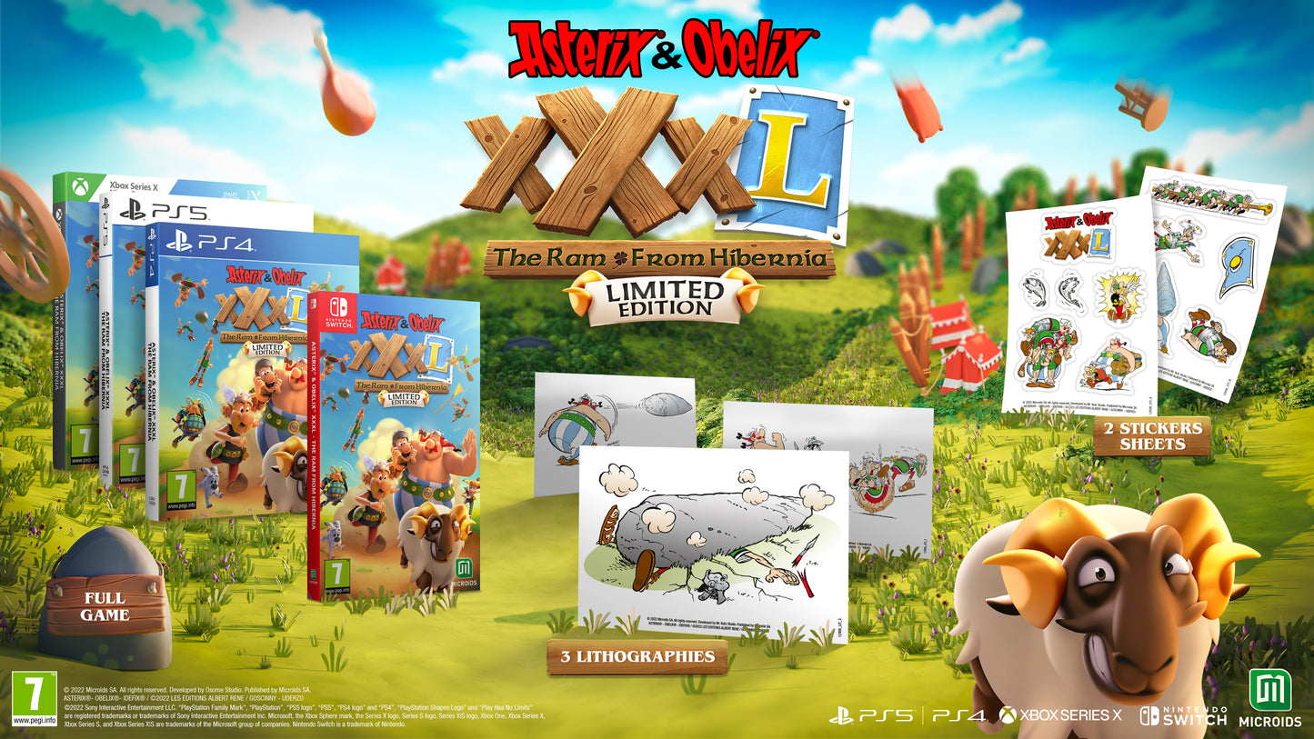 Astérix et Obélix XXXL : Le Bélier d'Hibernie Edition Limitée Playstation 5