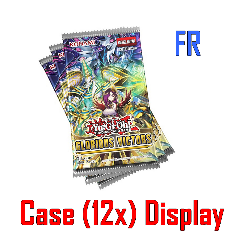 Précommande - Case de 12x Yu-Gi-Oh! Display 24 Boosters Glorious Victors - FR