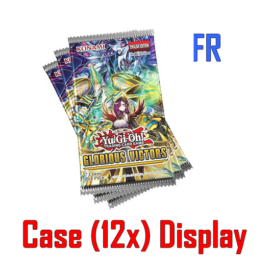 Précommande - Case de 12x Yu-Gi-Oh! Display 24 Boosters Glorious Victors - FR