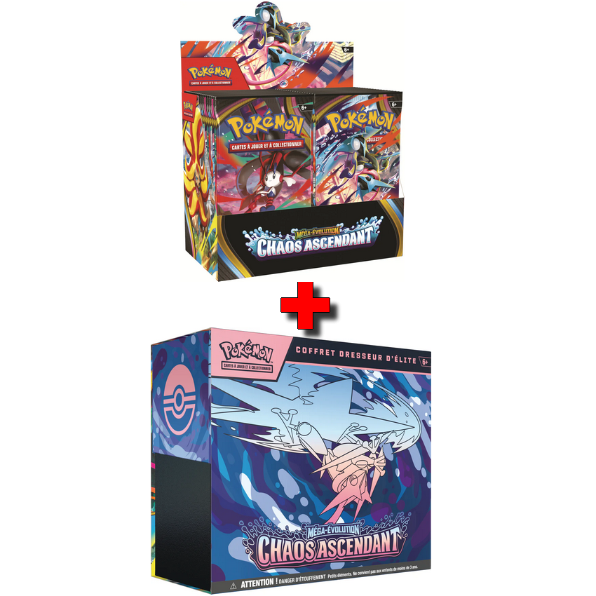 Pack Pokémon ME04 : 1 Display + 1 ETB