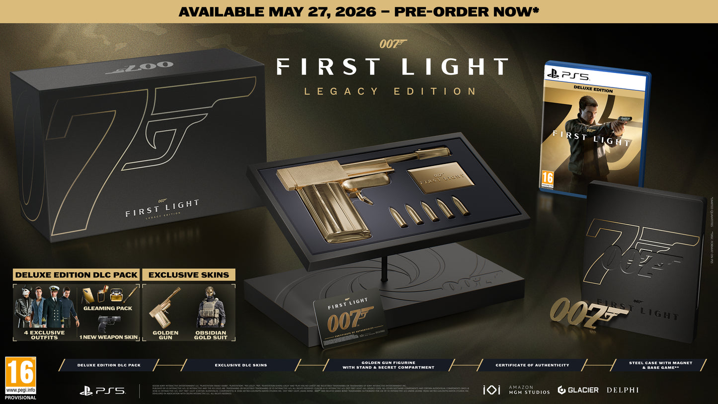 007 First Light Legacy Edition Playstation 5 PS5