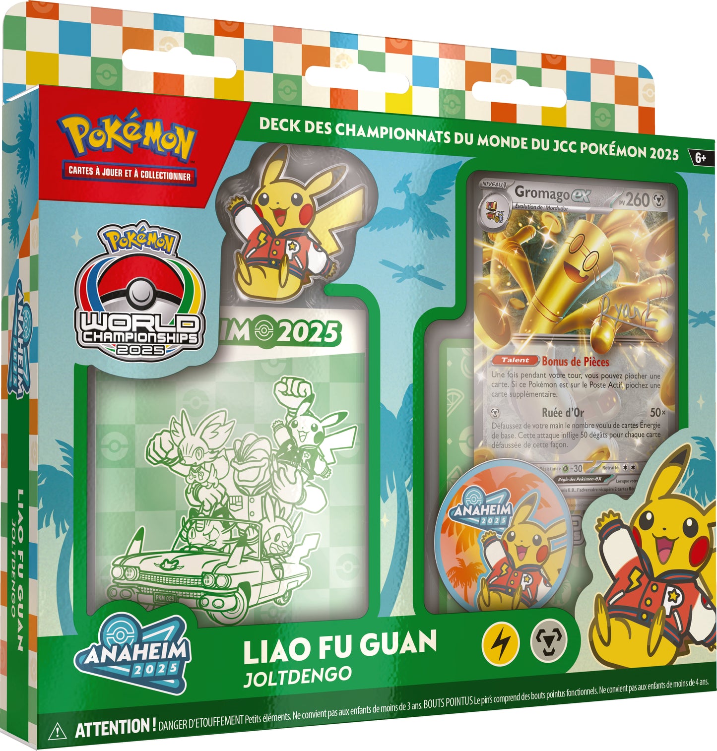 Pokémon JCC : Decks des Championnats du Monde 2025 - FR (1x deck aléatoire)