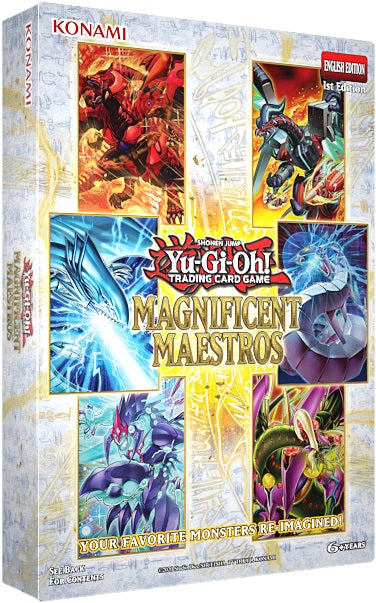 Précommande - Yu-Gi-Oh! Magnificent Maestros (Cardboard Tuckbox) - UK