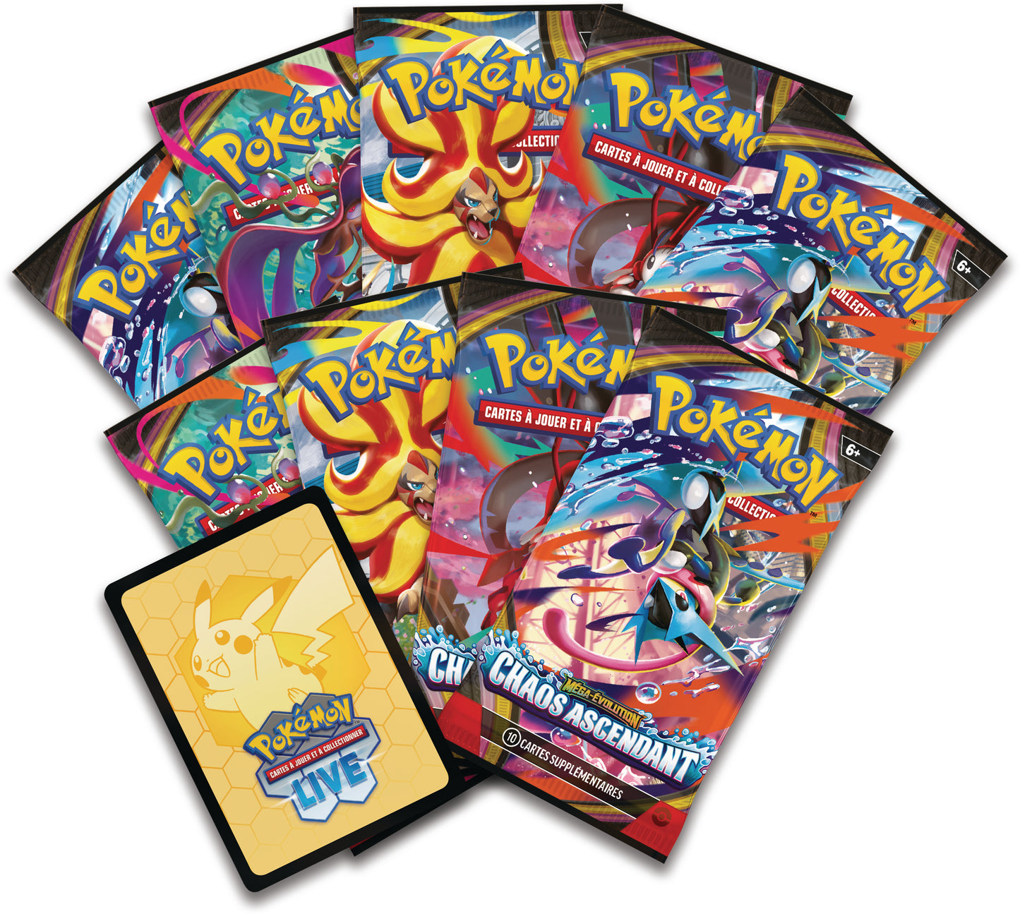 Pokémon JCC : ETB Coffret Dresseur d'Élite Méga-Évolution ME04 Chaos Ascendant - FR