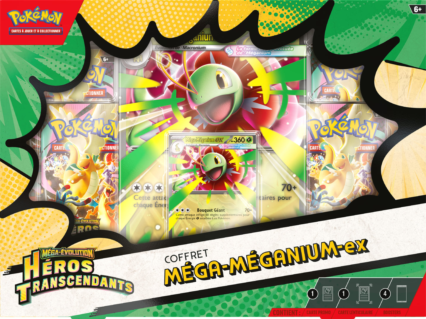 Pokémon JCC : Coffret Ex Méga-Evolution M2.5 Héros Transcendants (1x Coffret Aléatoire) - FR