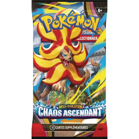 Pokémon JCC : Booster ME04 Méga-Évolution Chaos Ascendant - FR