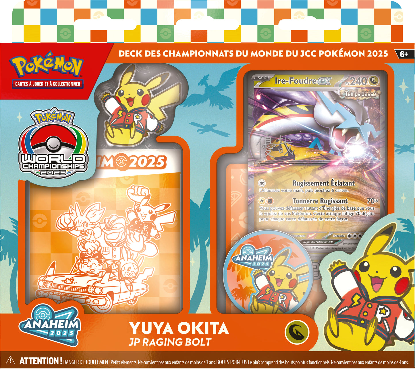 Pokémon JCC : Decks des Championnats du Monde 2025 - FR (1x deck aléatoire)
